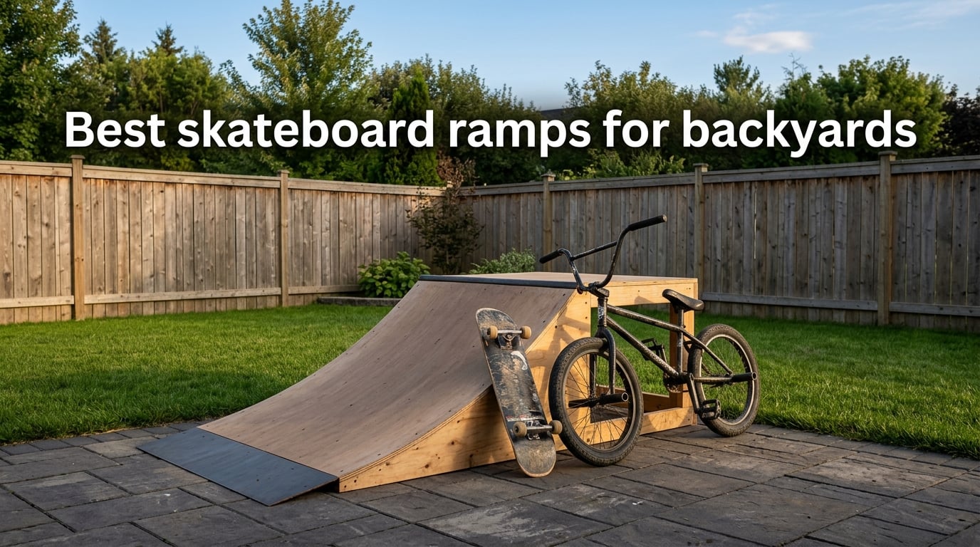 Best skateboard ramps for backyards