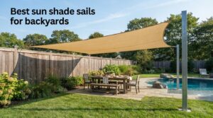 Best sun shade sails for backyards