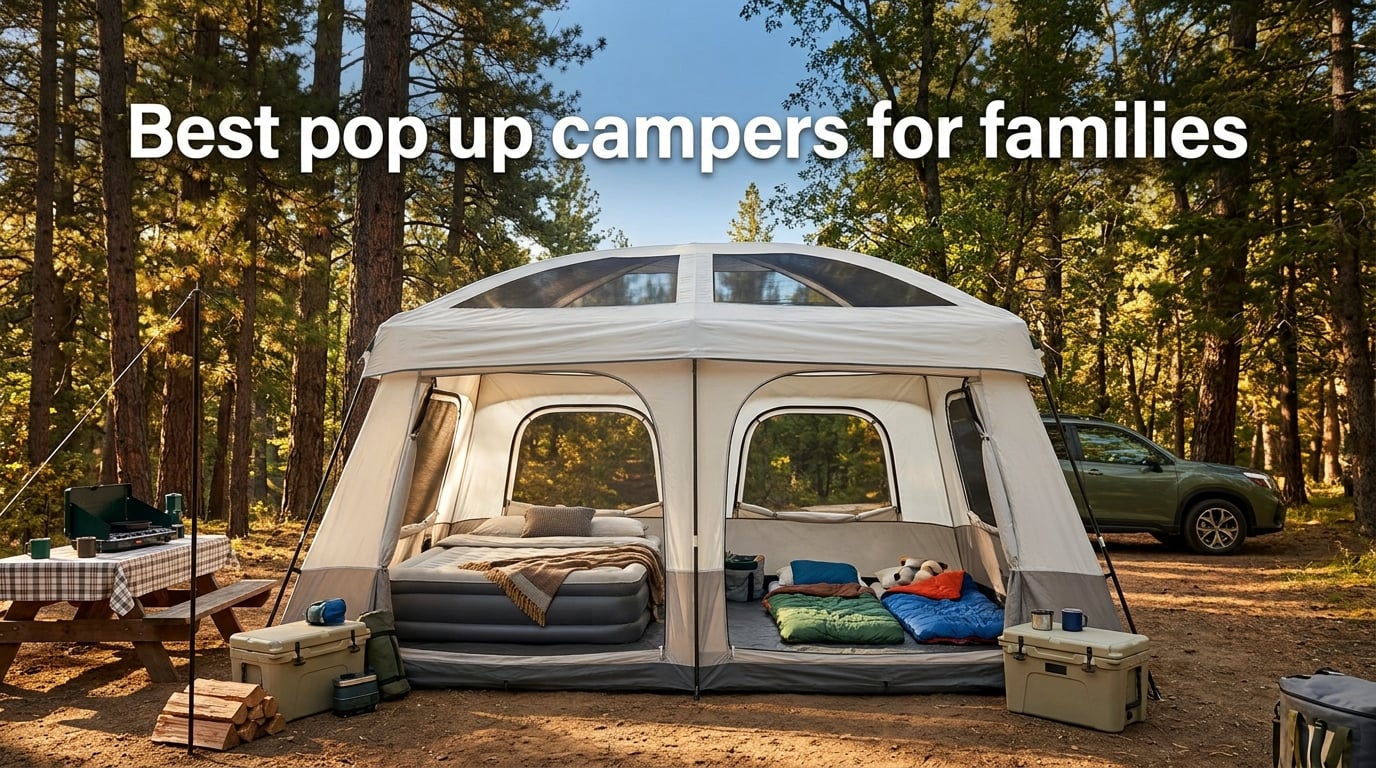 Best pop up campers for families
