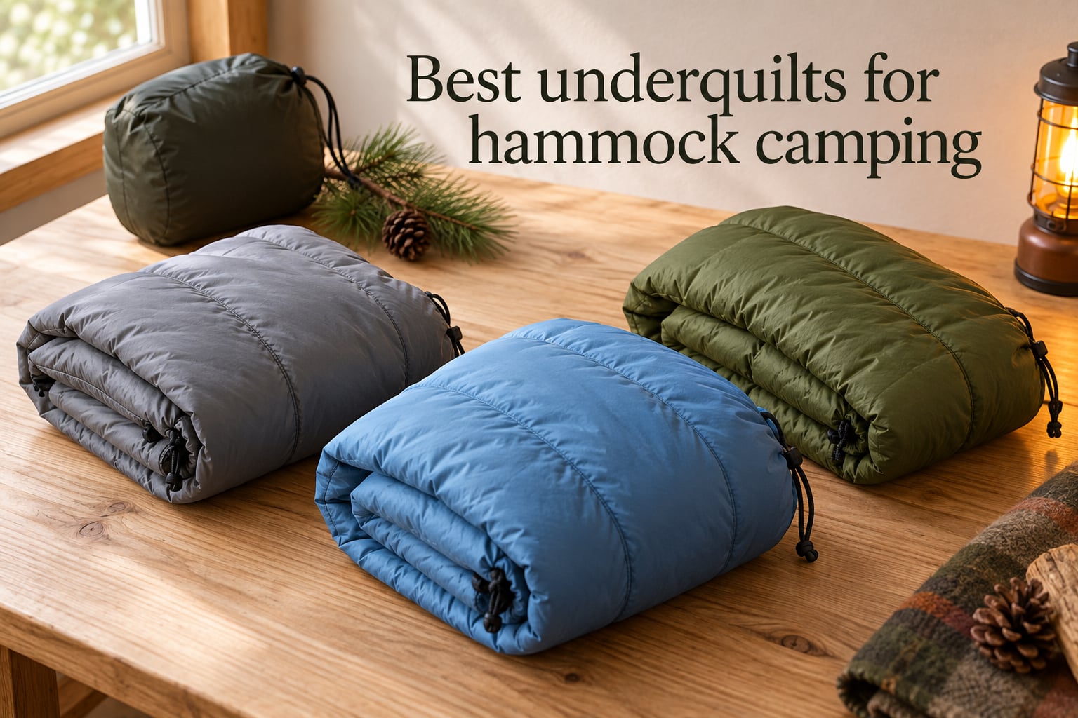 Best underquilts for hammock camping