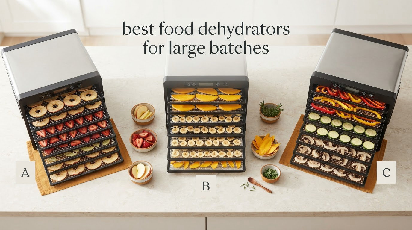 best food dehydrators for large batches