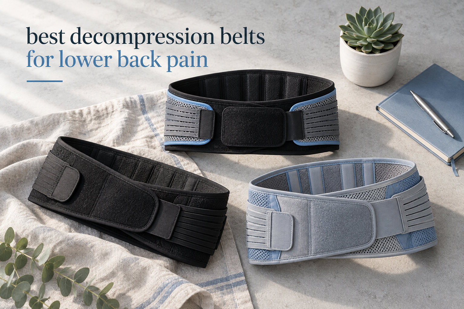 best decompression belts for lower back pain