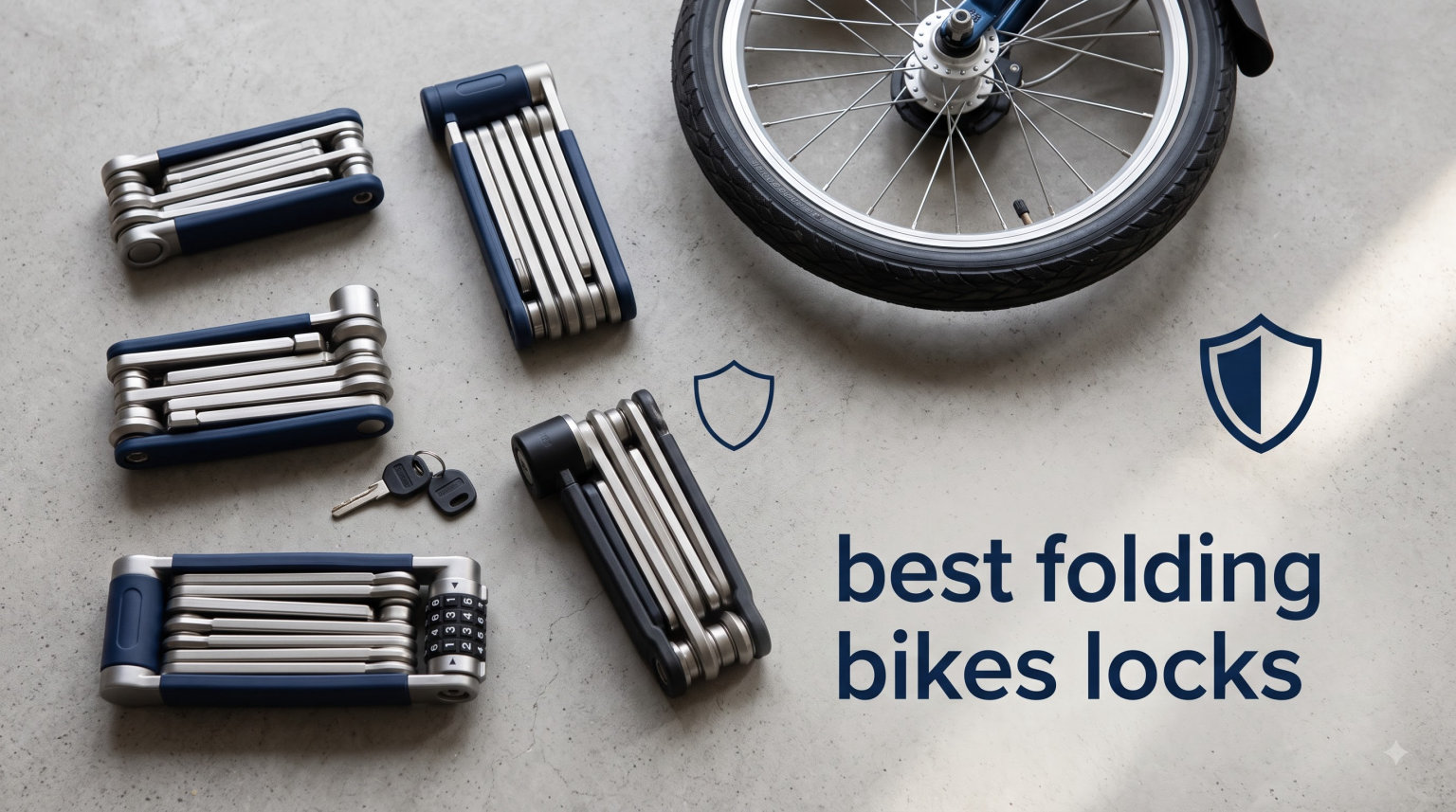 best folding bikes locks