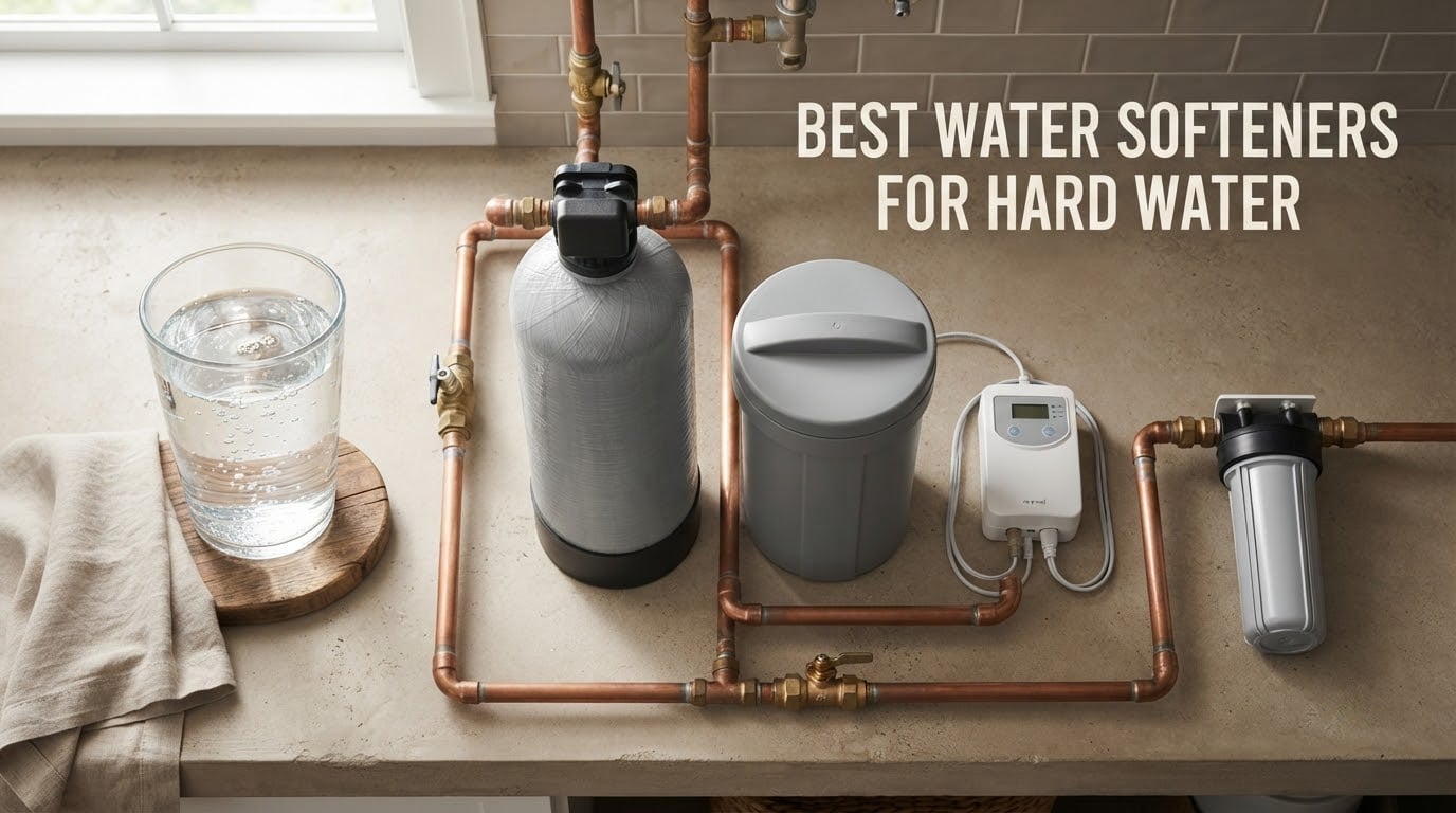 Best water softeners for hard water