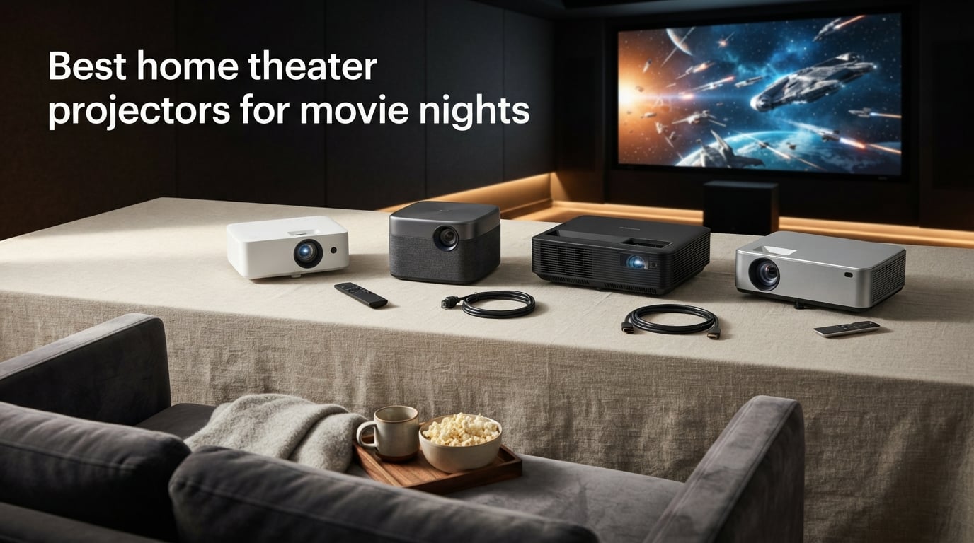 Best home theater projectors for movie nights
