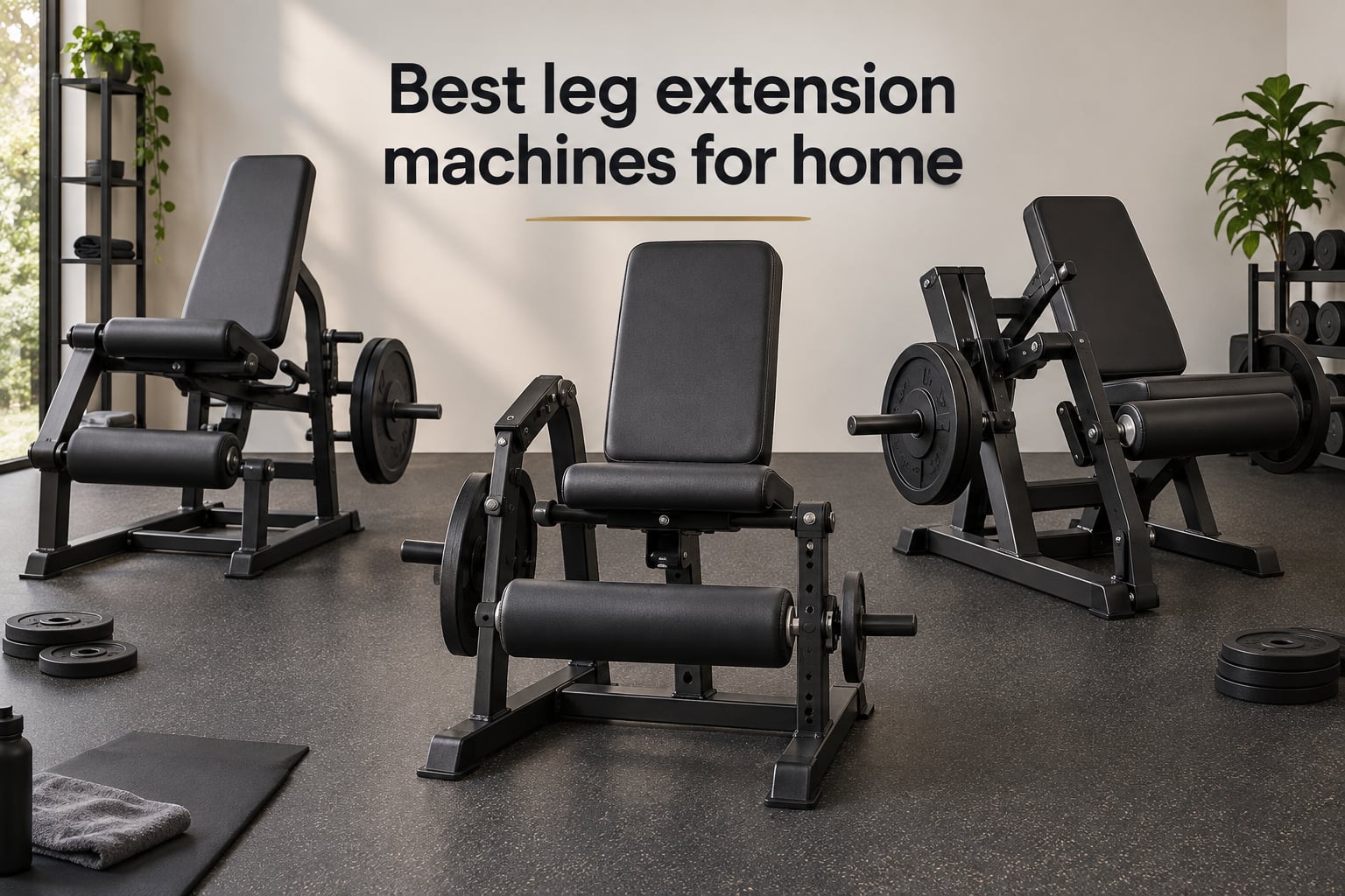 Best leg extension machines for home