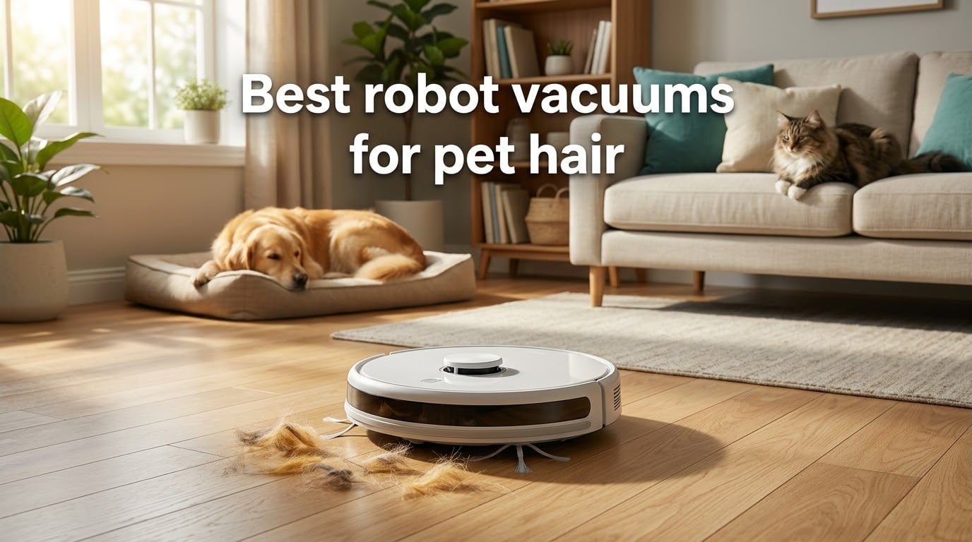 Best robot vacuums for pet hair