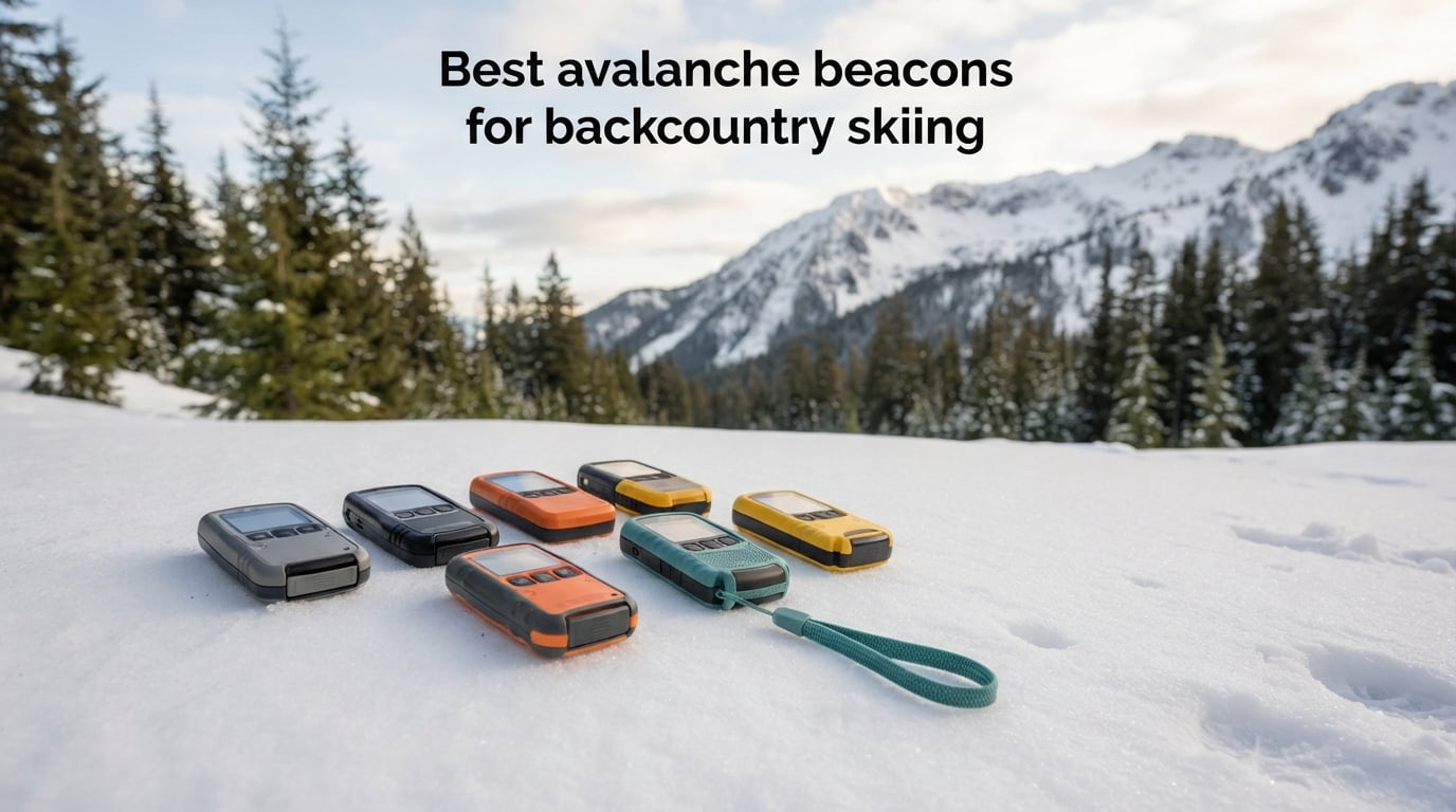 Best avalanche beacons for backcountry skiing