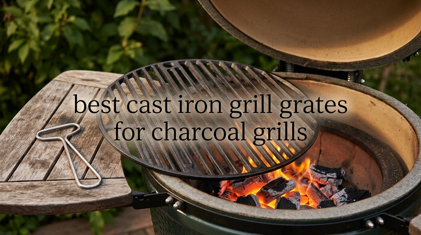 best cast iron grill grates for charcoal grills