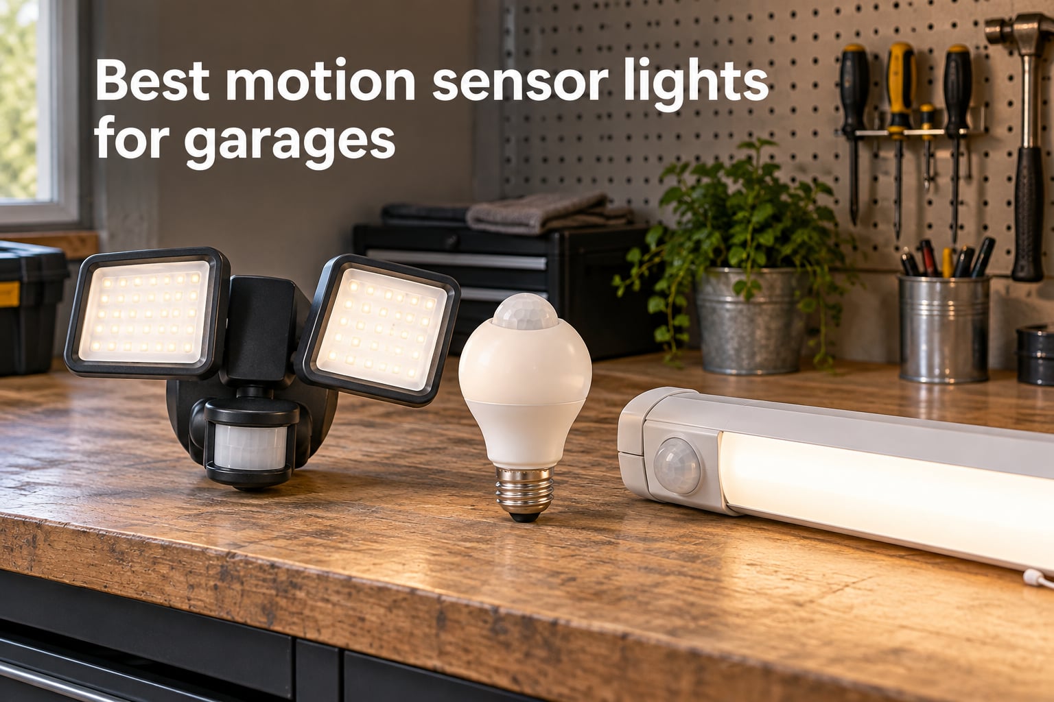 Best motion sensor lights for garages