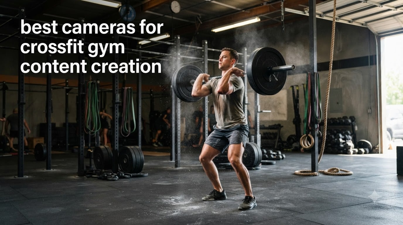 best cameras for crossfit gym content creation