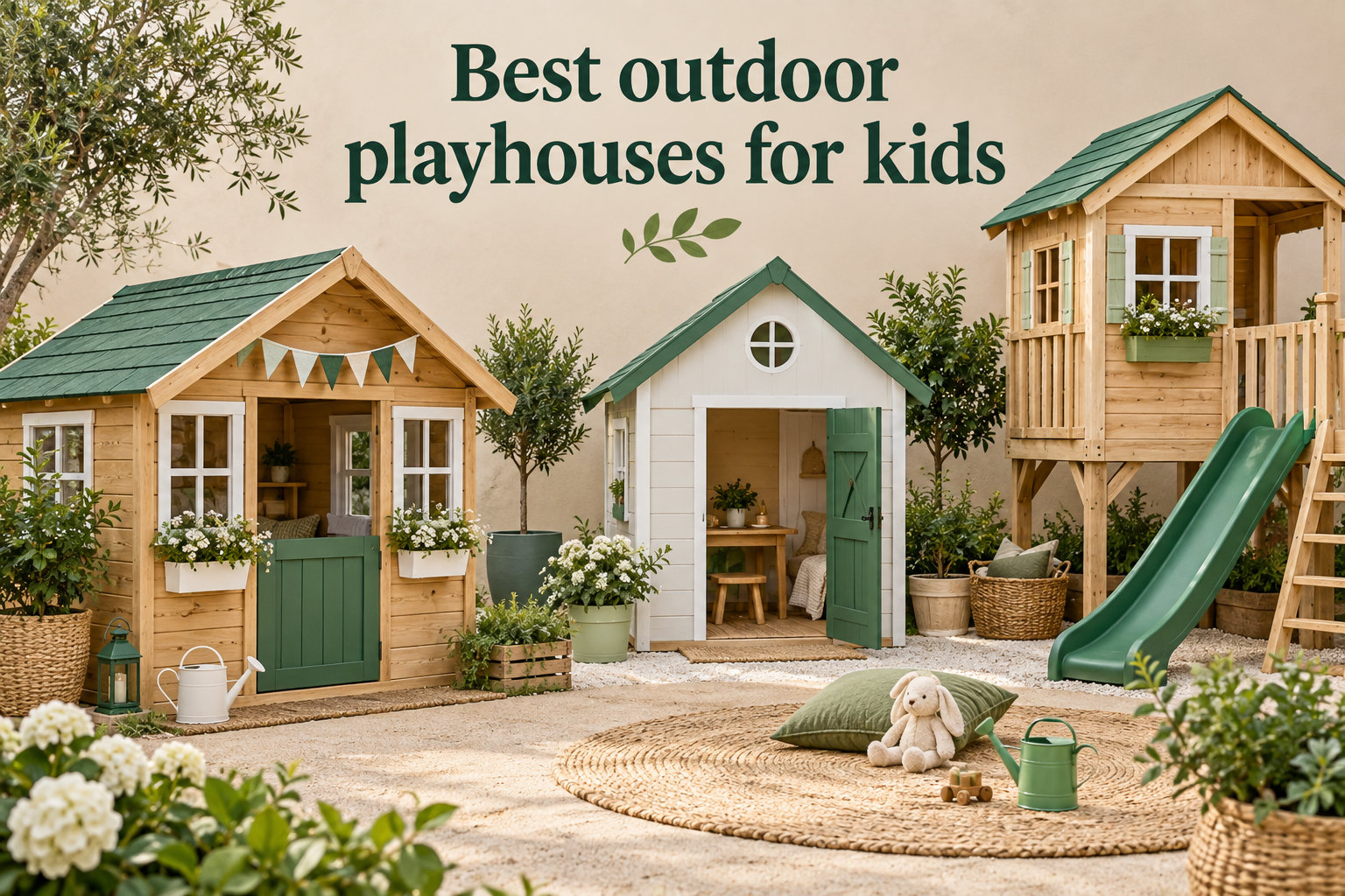 Best outdoor playhouses for kids
