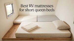 Best RV mattresses for short queen beds
