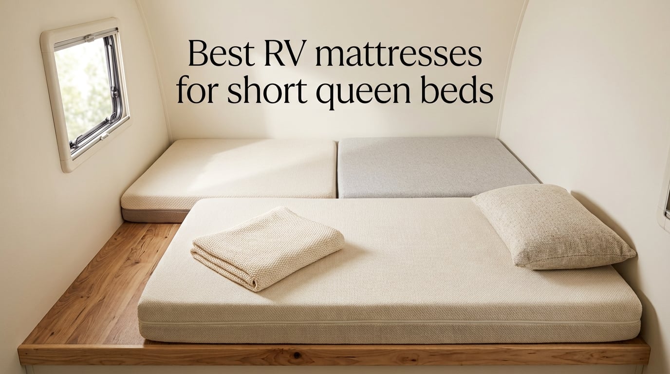 Best RV mattresses for short queen beds