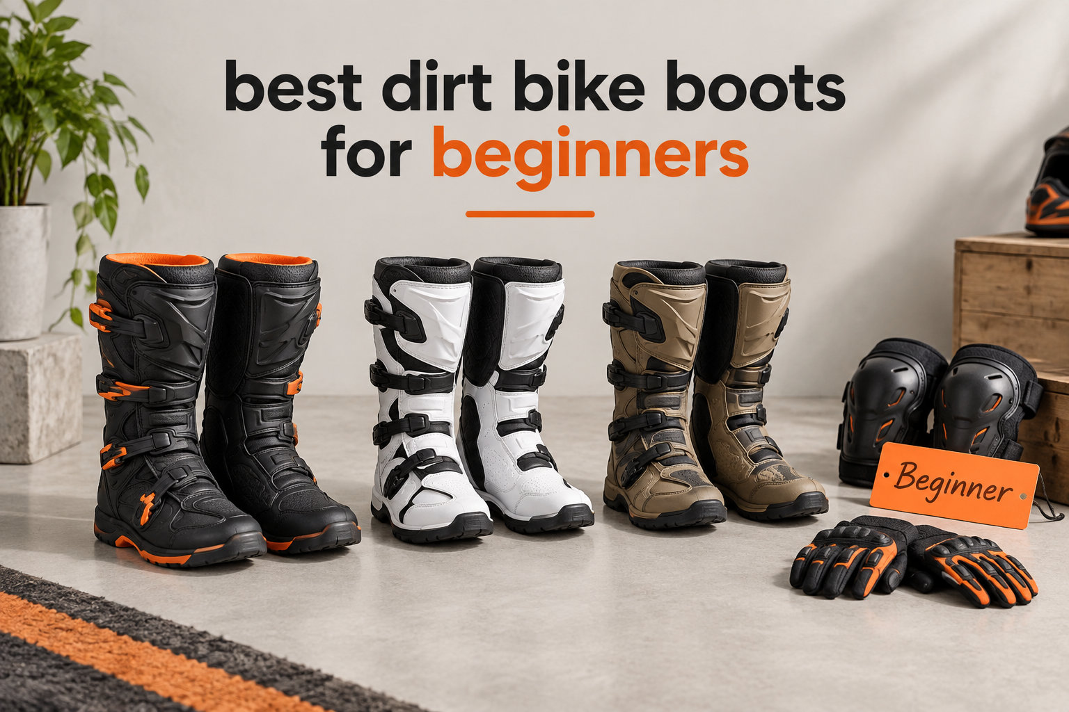 best dirt bike boots for beginners