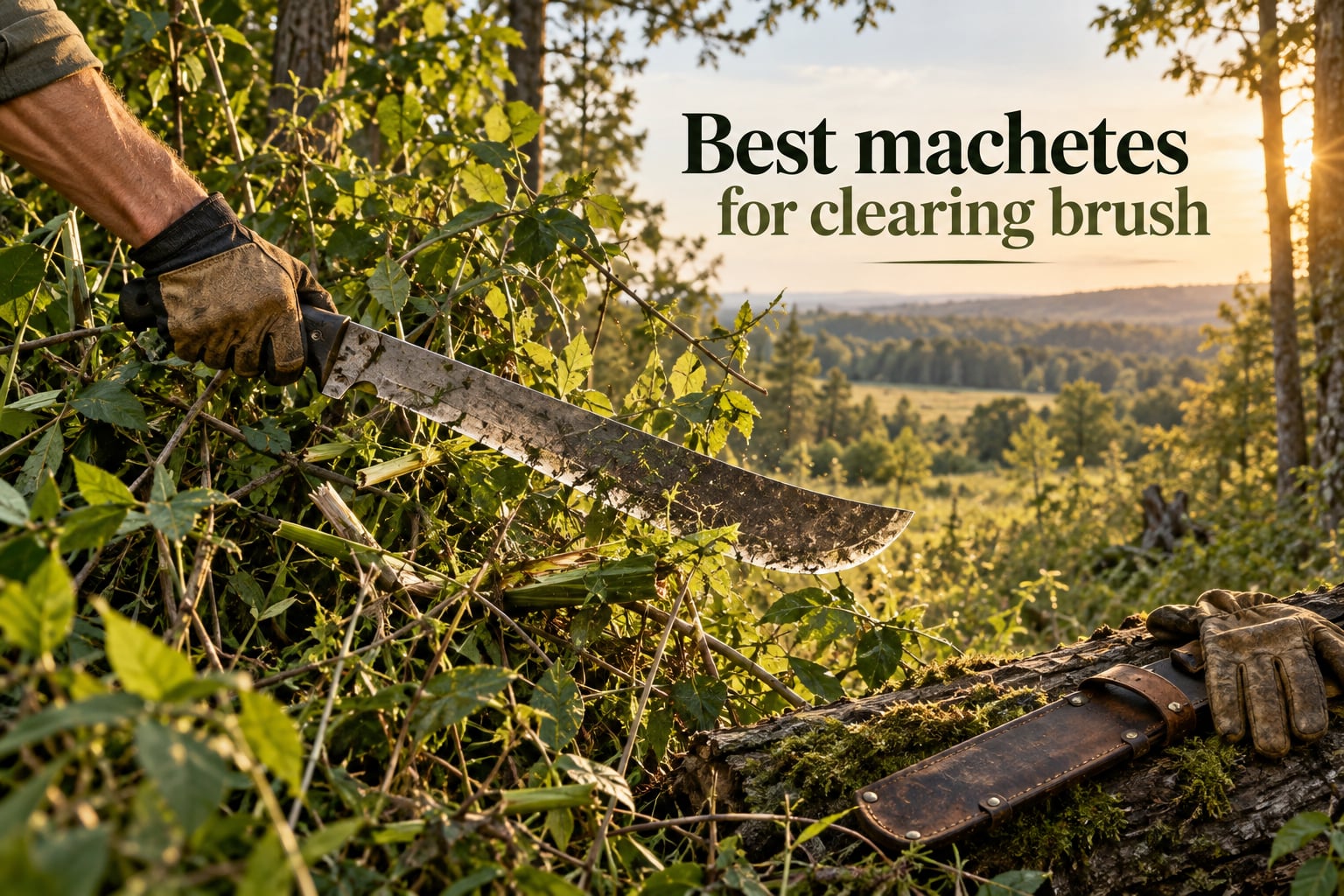Best machetes for clearing brush