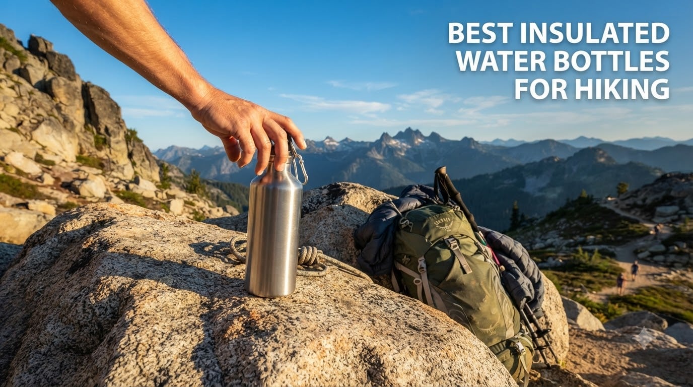 Best insulated water bottles for hiking