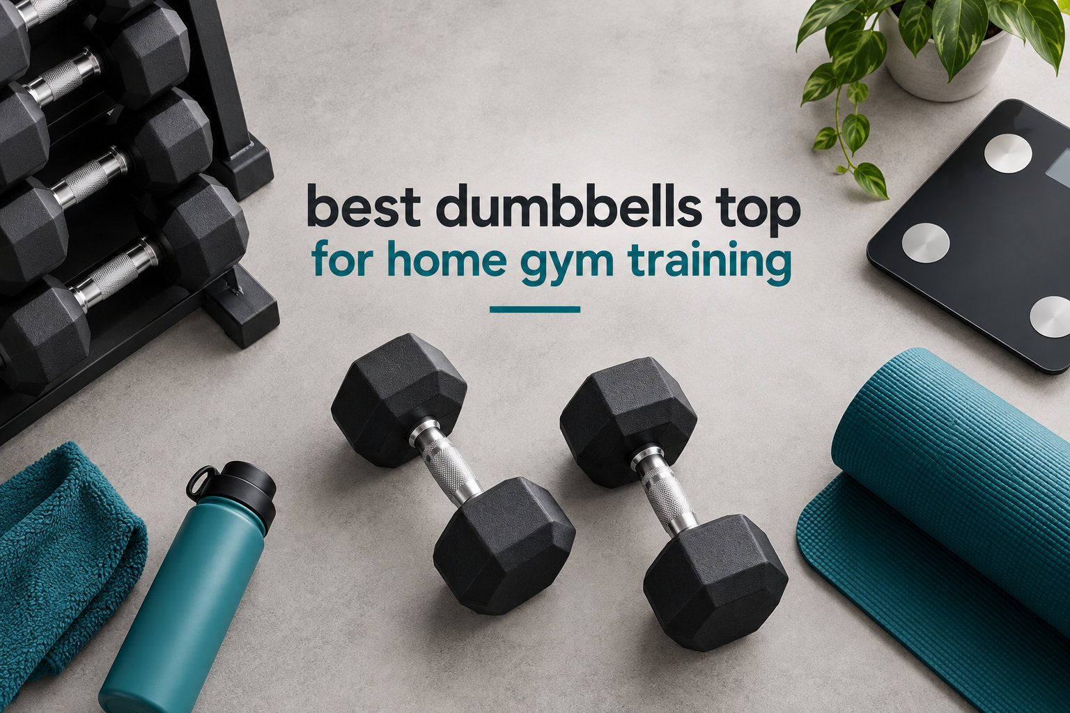 best dumbbells top for home gym training