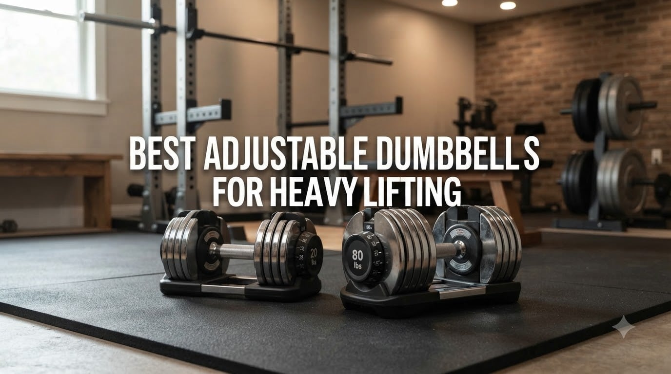 best adjustable dumbbells for heavy lifting