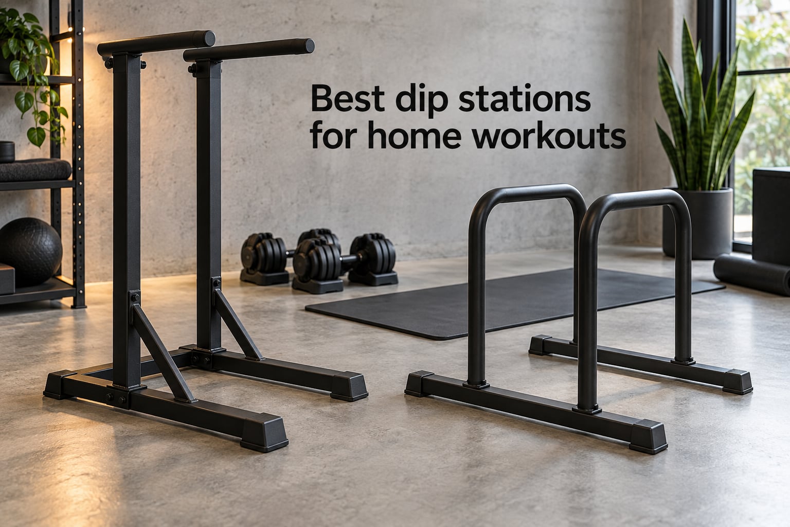 Best dip stations for home workouts