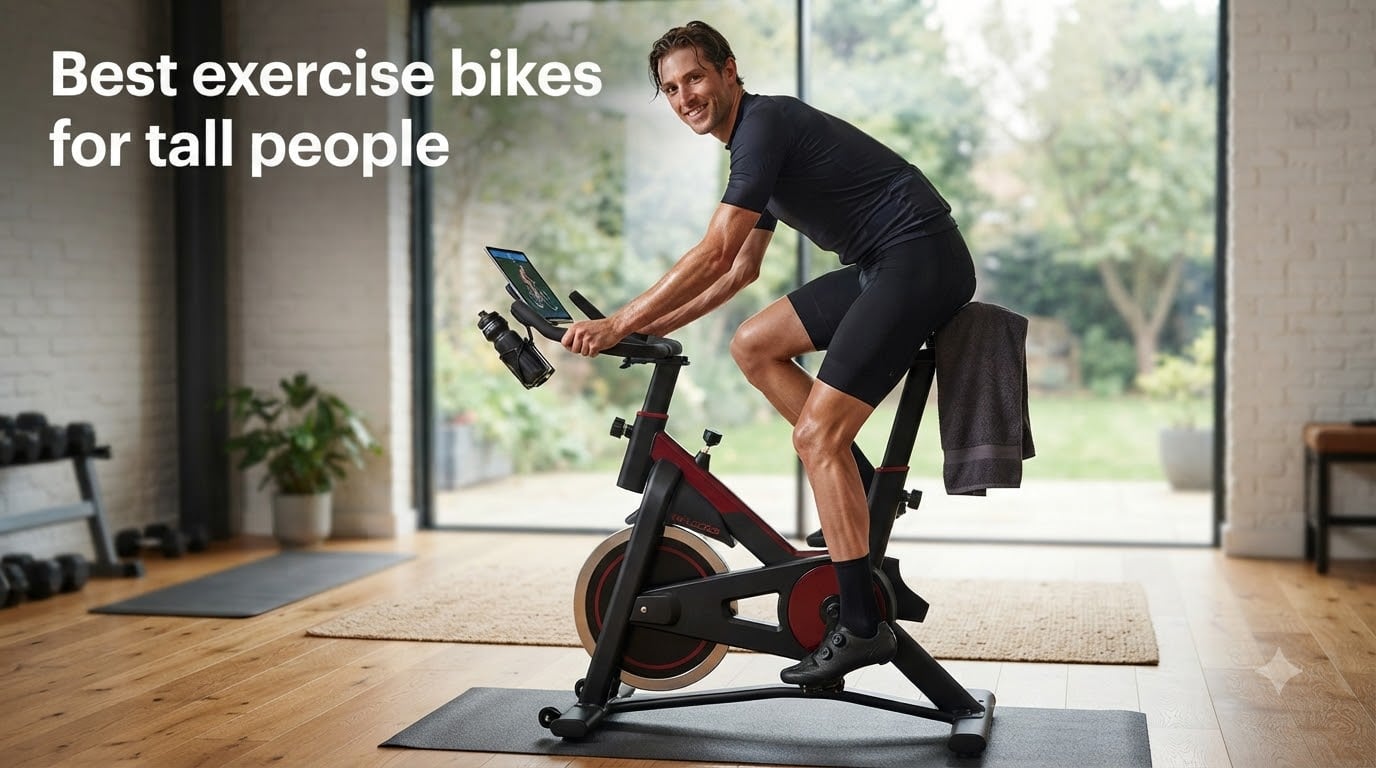 Best exercise bikes for tall people