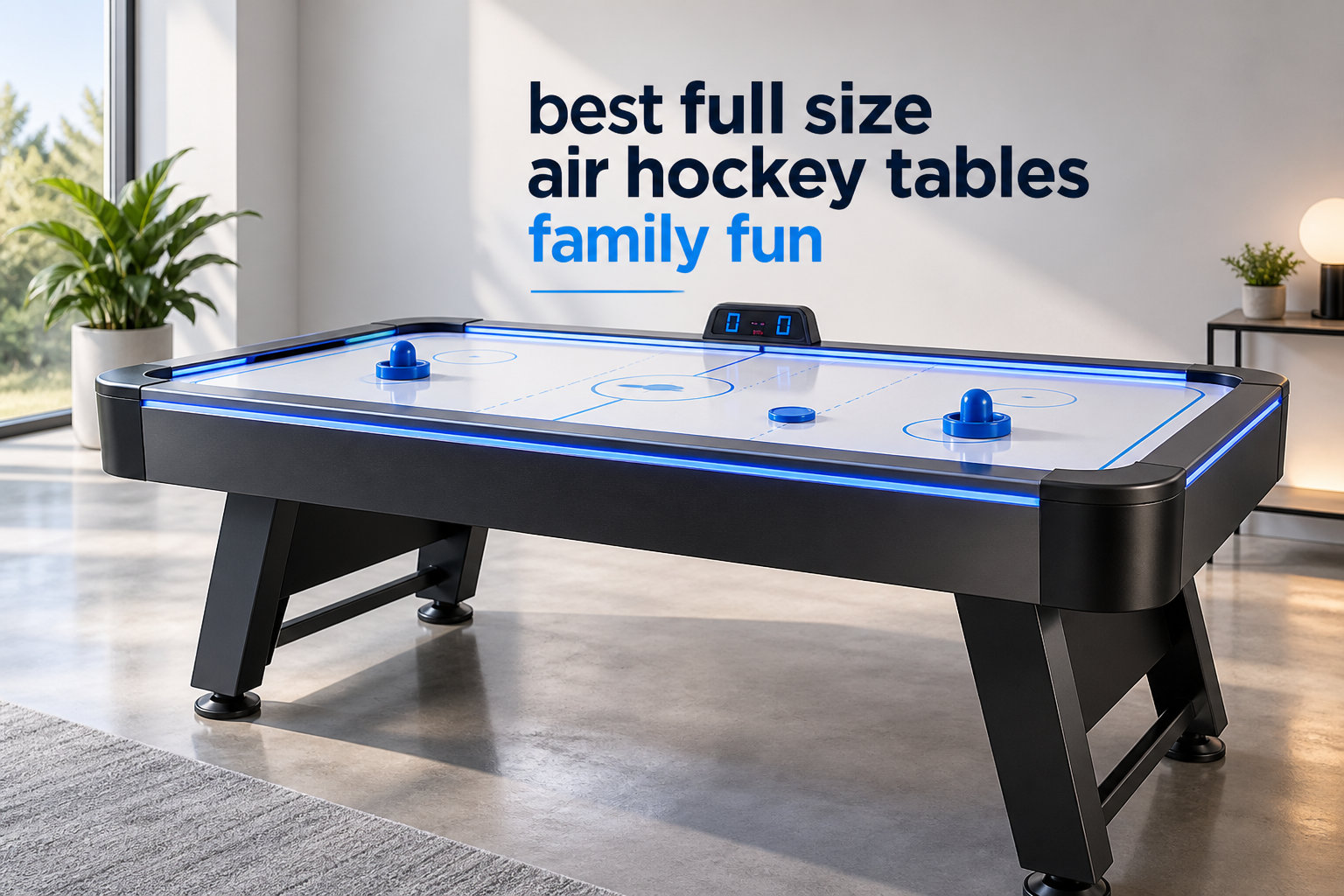 best full size air hockey tables family fun