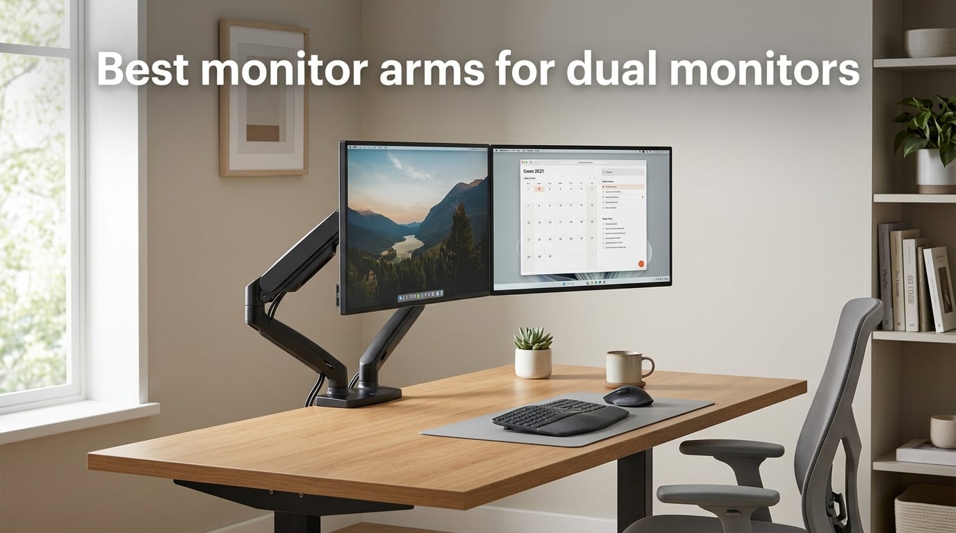 Best monitor arms for dual monitors