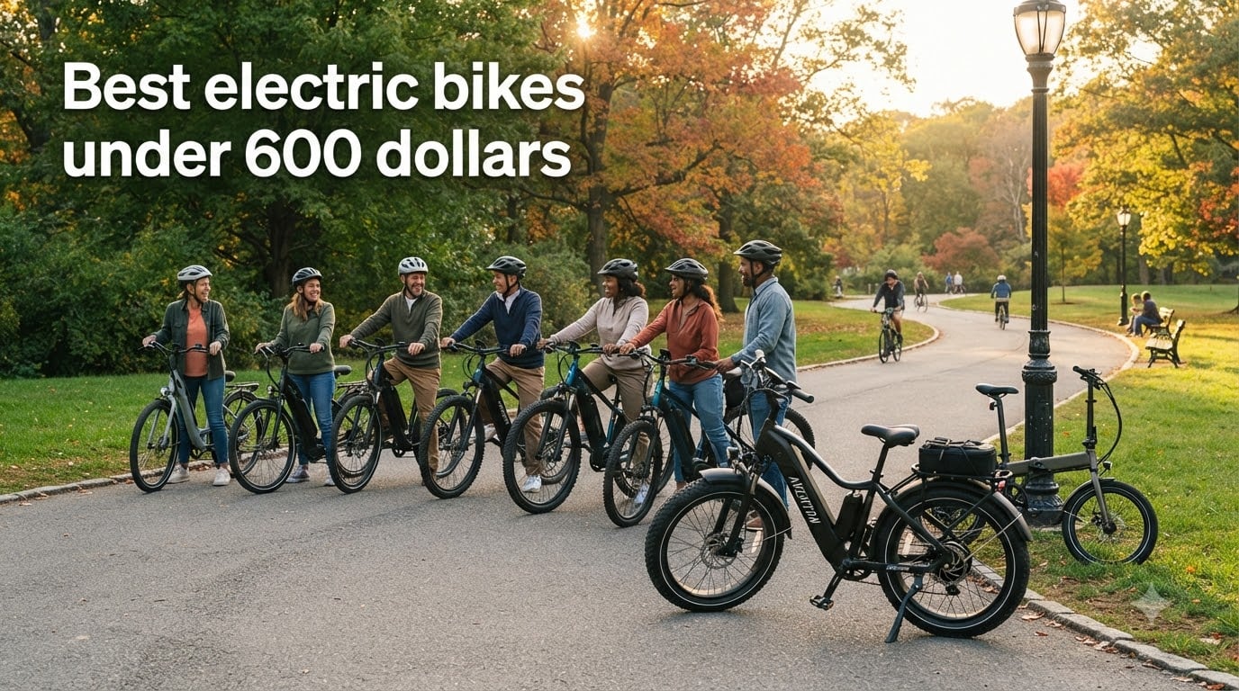Best electric bikes under 600 dollars