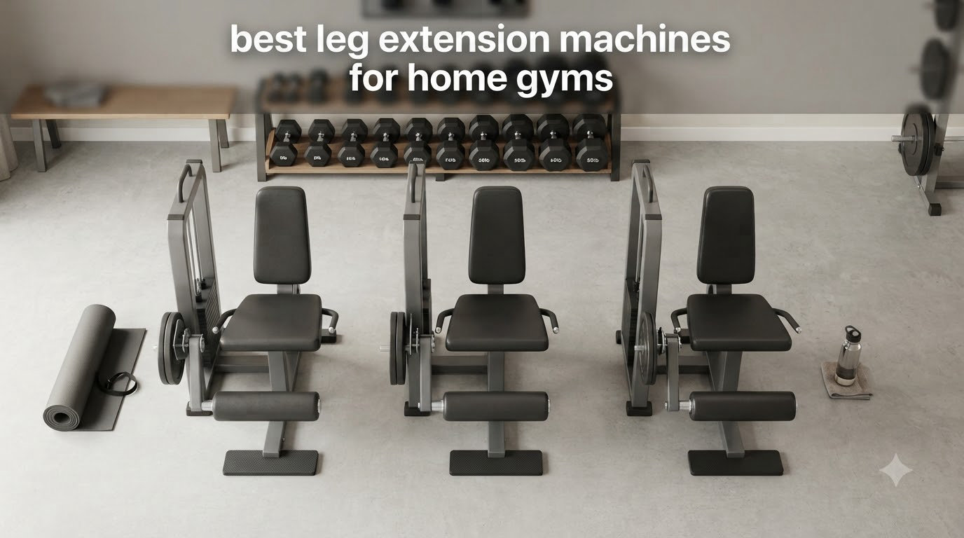 best leg extension machines for home gyms