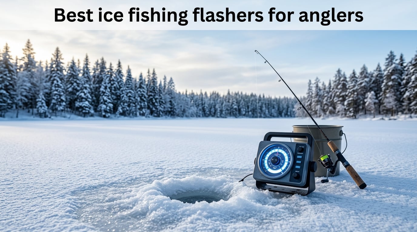 Best ice fishing flashers for anglers