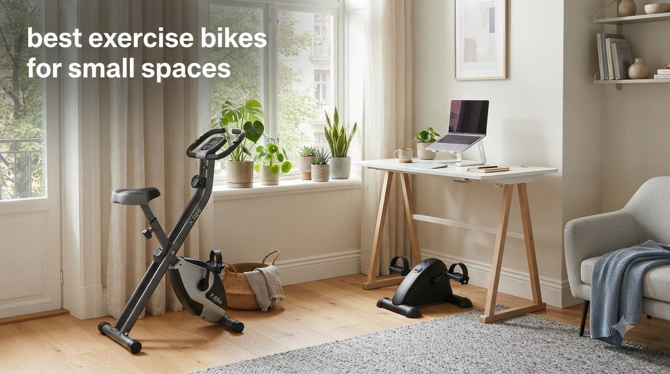 best exercise bikes for small spaces