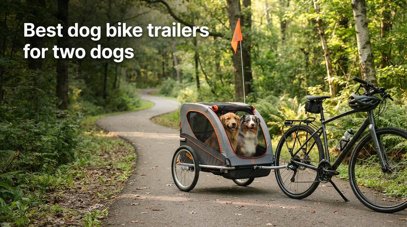 Best dog bike trailers for two dogs