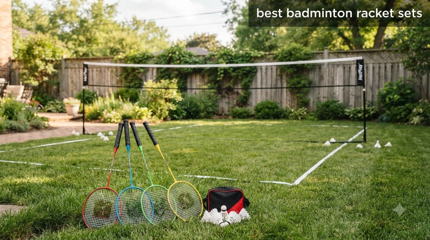 best badminton racket sets