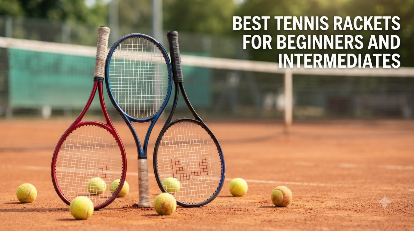 best tennis rackets for beginners and intermediates