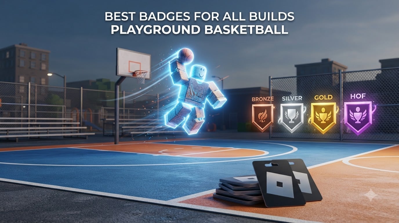 best badges for all builds playground basketball