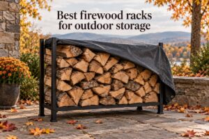 Best firewood racks for outdoor storage