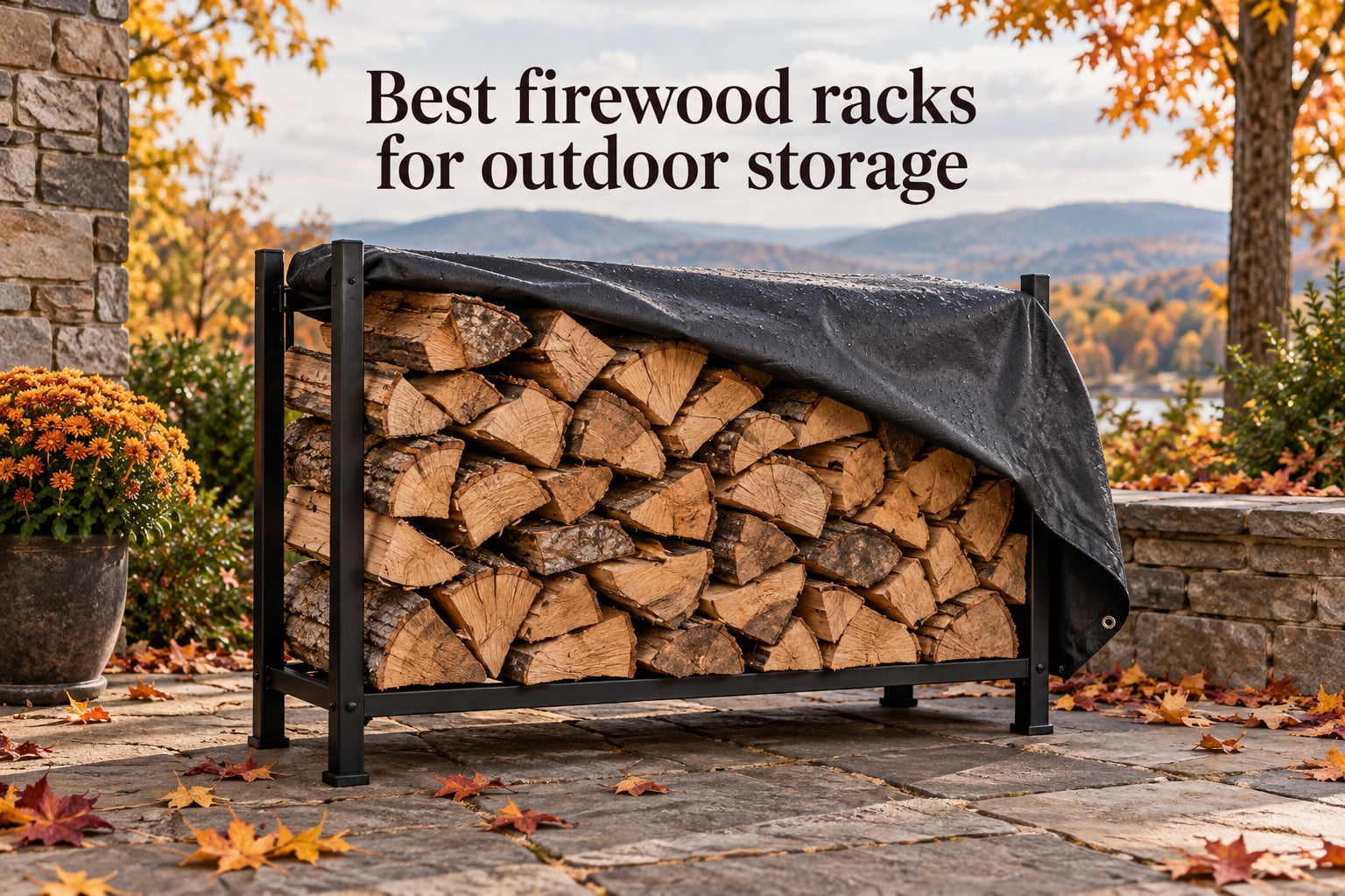 Best firewood racks for outdoor storage
