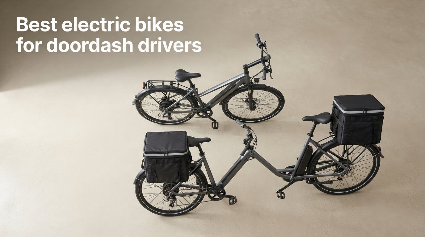Best electric bikes for doordash drivers