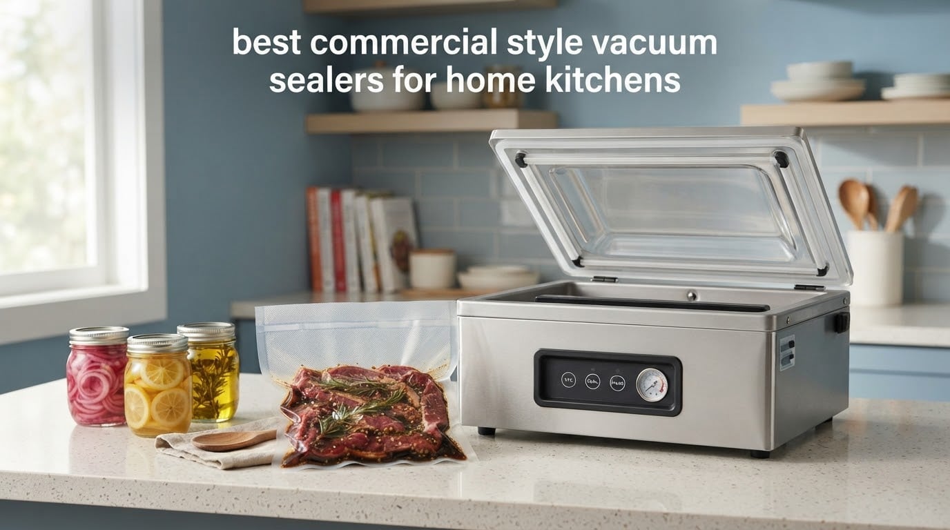 best commercial style vacuum sealers for home kitchens