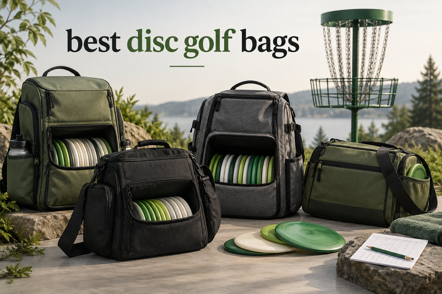 best disc golf bags