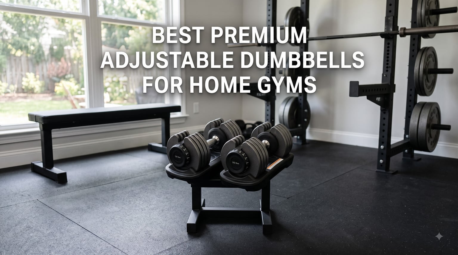 best premium adjustable dumbbells for home gyms