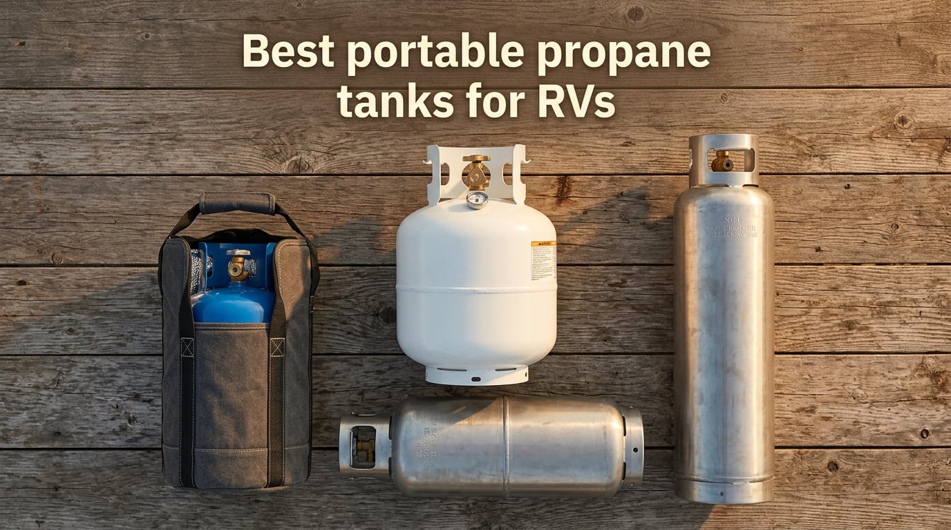 Best portable propane tanks for RVs