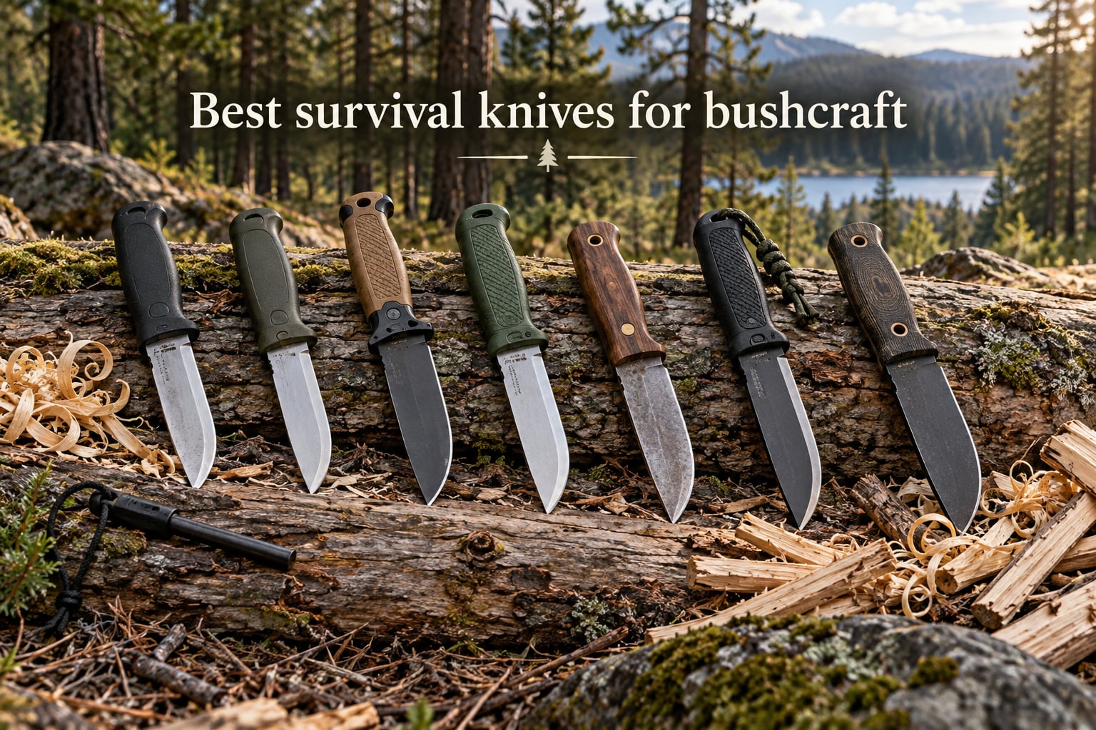 Best survival knives for bushcraft