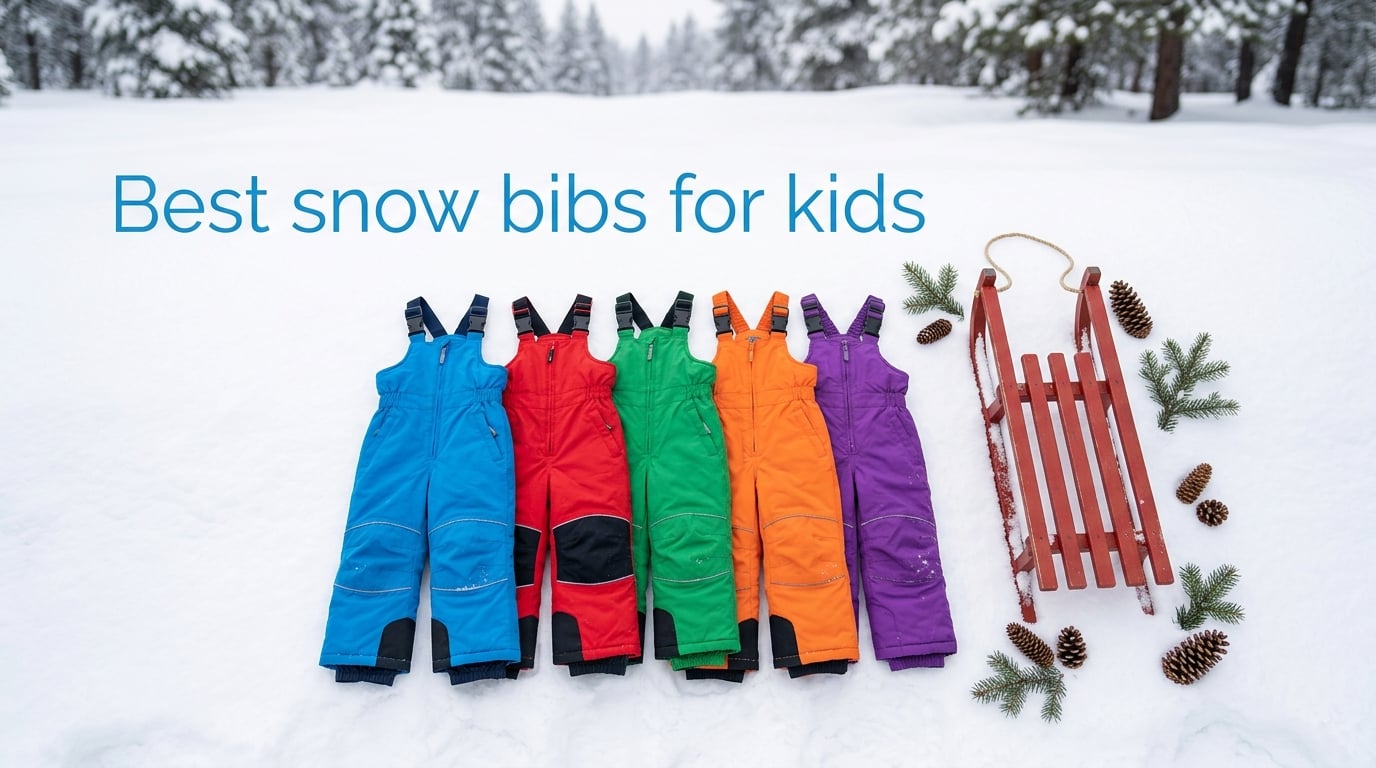 Best snow bibs for kids