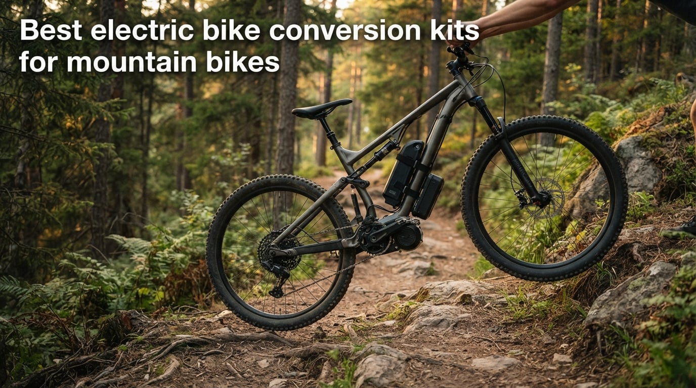 Best electric bike conversion kits for mountain bikes