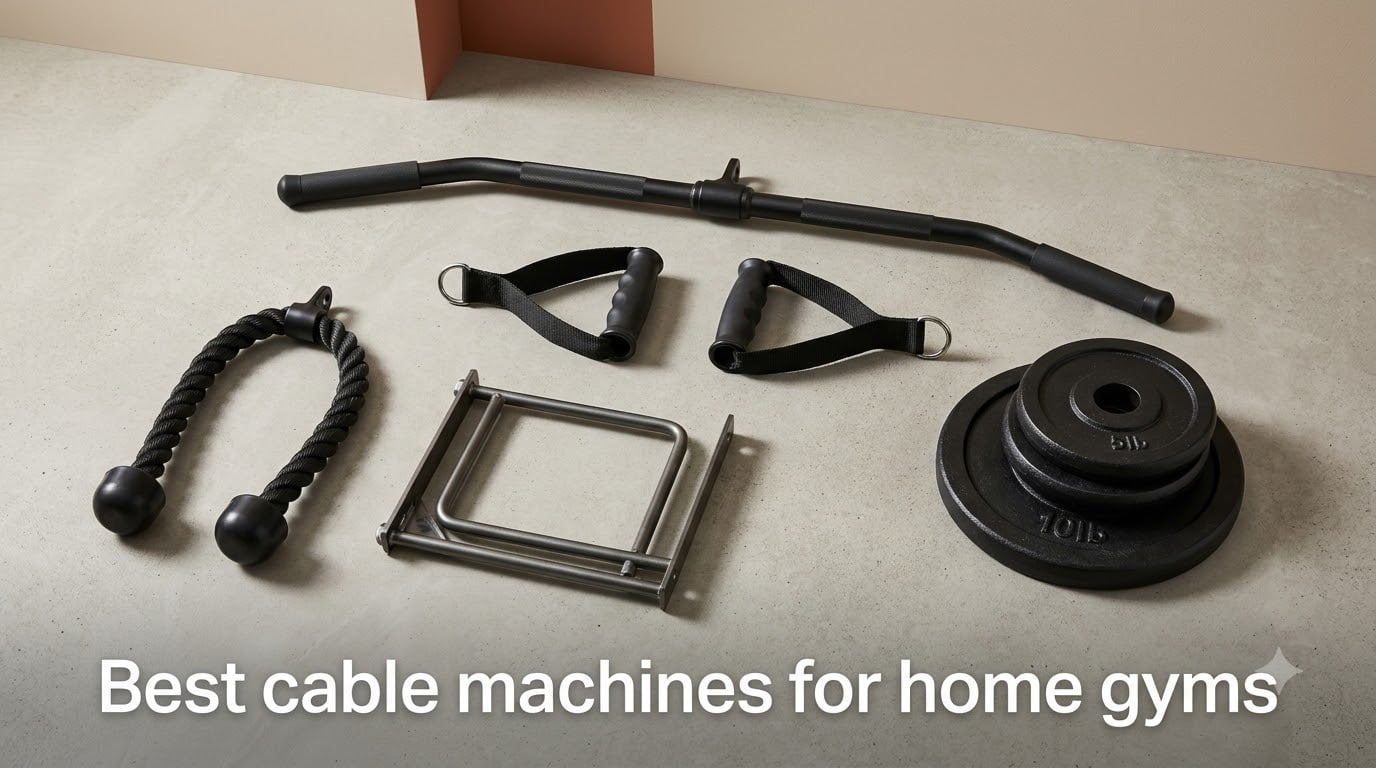 Best cable machines for home gyms