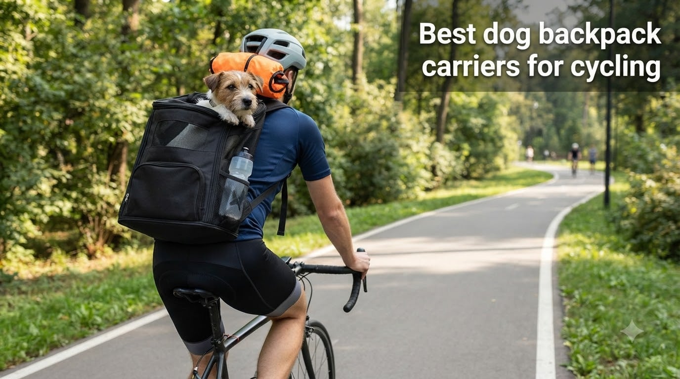 Best dog backpack carriers for cycling