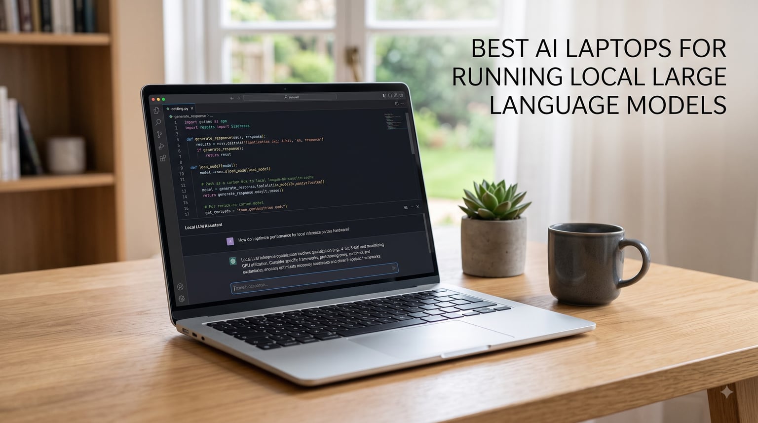 best ai laptops for running local large language models