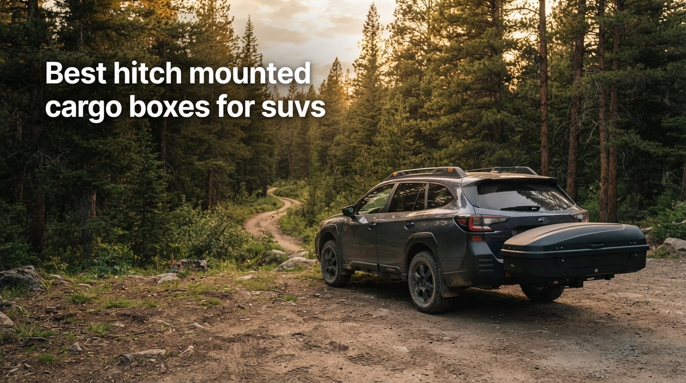 Best hitch mounted cargo boxes for suvs