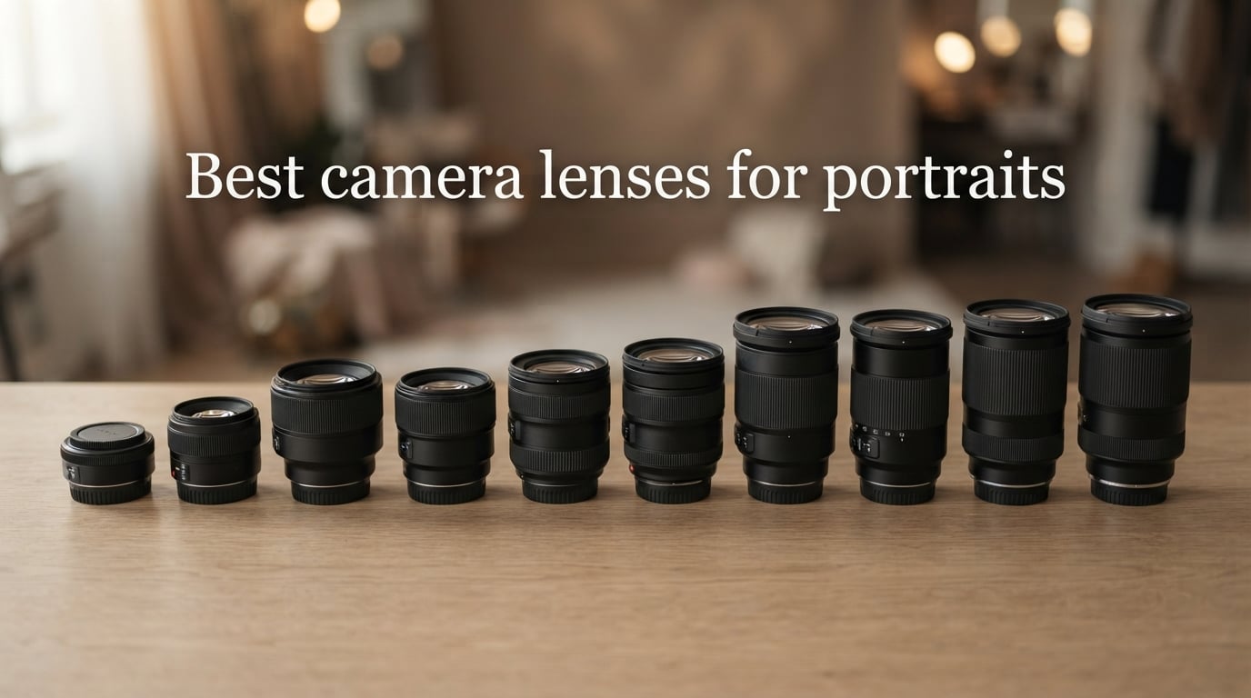 Best camera lenses for portraits